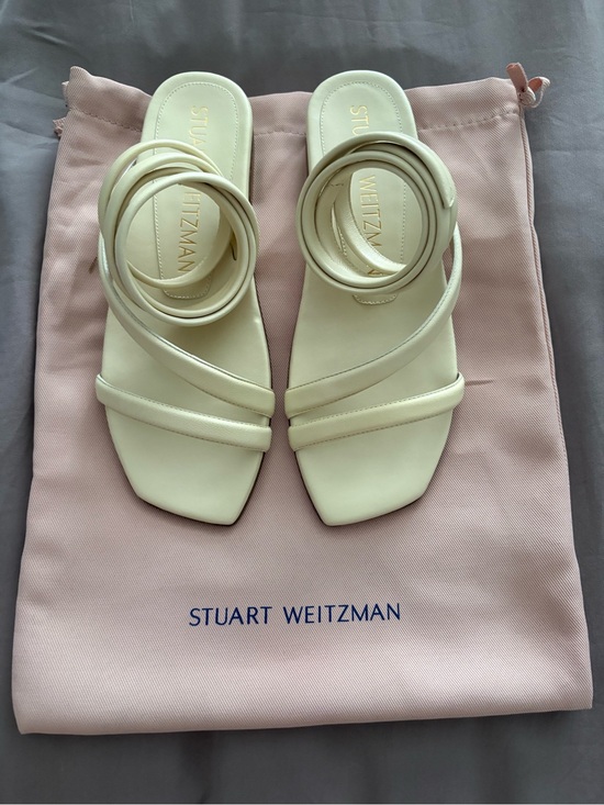 Stuart Weitzman Shoes - Stuart Weitzman BEATRIX FLAT WRAP SANDAL